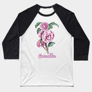 Camellia Baseball T-Shirt